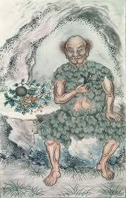 chinese medicine shen nung watercolor